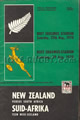 South Africa v New Zealand 1970 rugby  Programmes